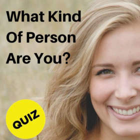 What kind of person are you?Do you really know yourself?