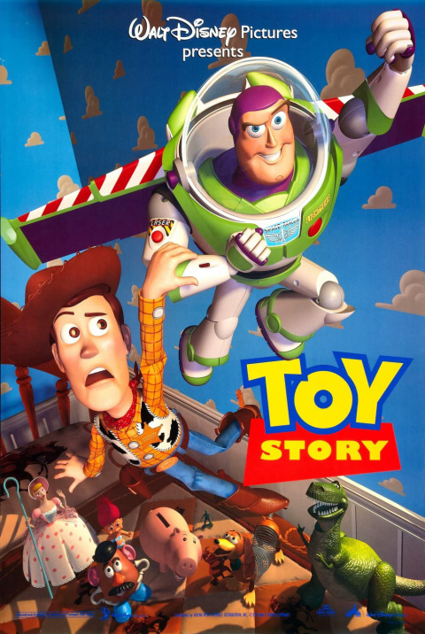 What is the new toy Andy got for his birthday in the first Toy Story？