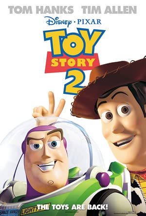 In which year was the Toy Story 2 released？