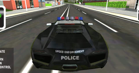 Flying Police Car Simulator Or Flying Robot?