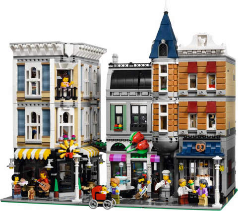 Lego Town Square Is How Not To Mix Sets Together