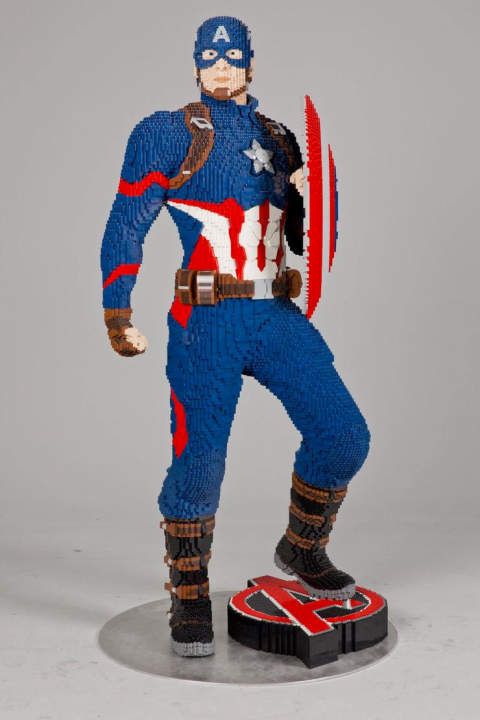 Lego Steve Rogers