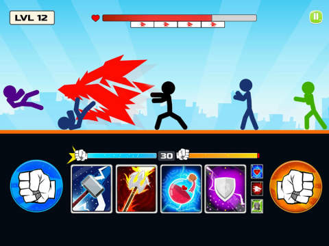 Stickman Fighter: Mega Brawl Or Attack on Giants？