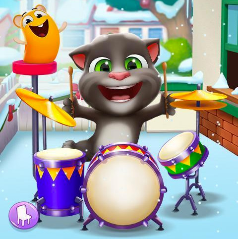 Talking Tom Pool Or Tom Cat Trampoline?