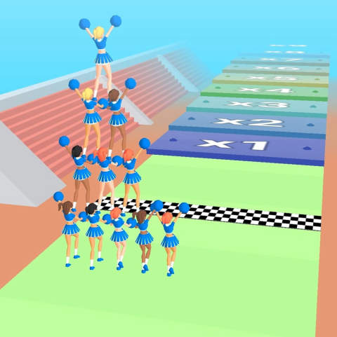  Cheerleader Run 3D Or Stair Run?