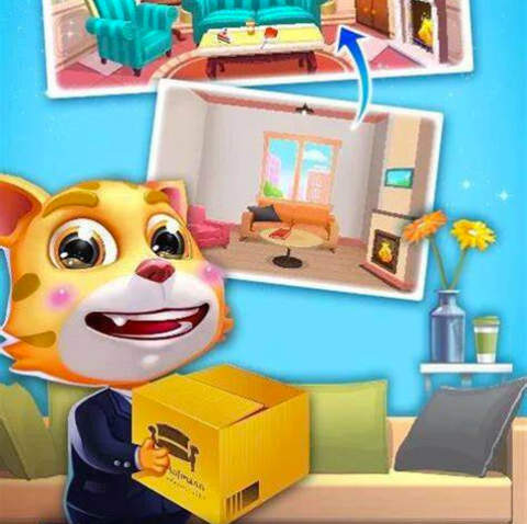 Cat Runner: Decorate Home Or Talking Tom Cat?