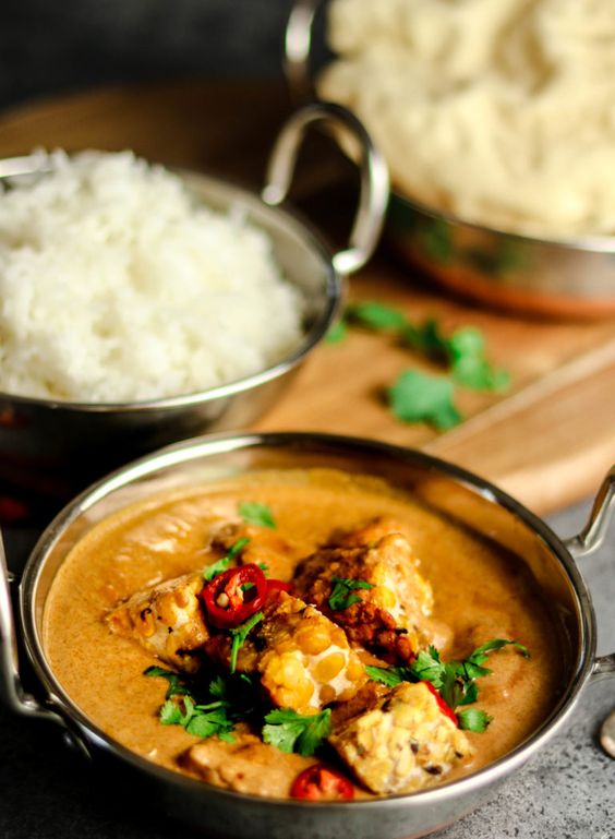 Which country does the delicious Massaman curry come from?