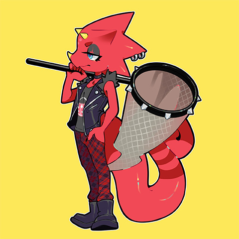 Who is the Red Chameleon in Animal Crossing?