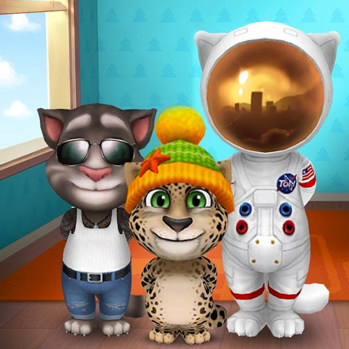Cat Runner: Decorate Home Or My Talking Tom?